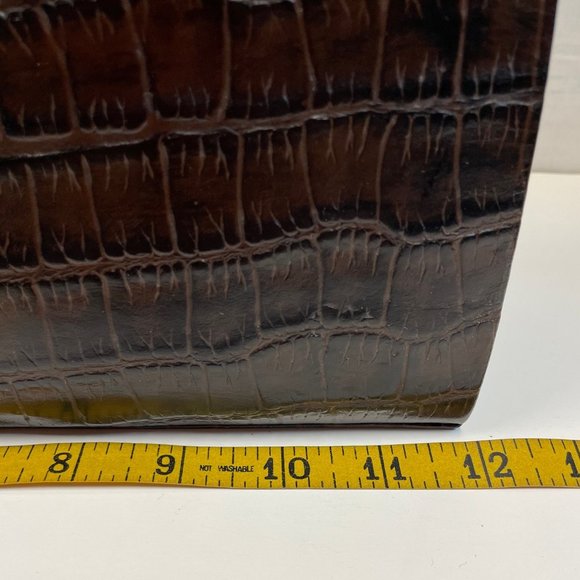 Vintage Gold Line 1960's genuine alligator handbag - Picture 4 of 13